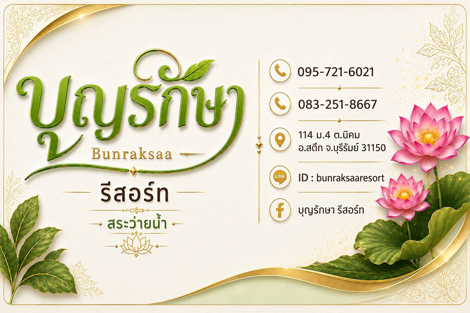 บุญรักษา รีสอร์ท